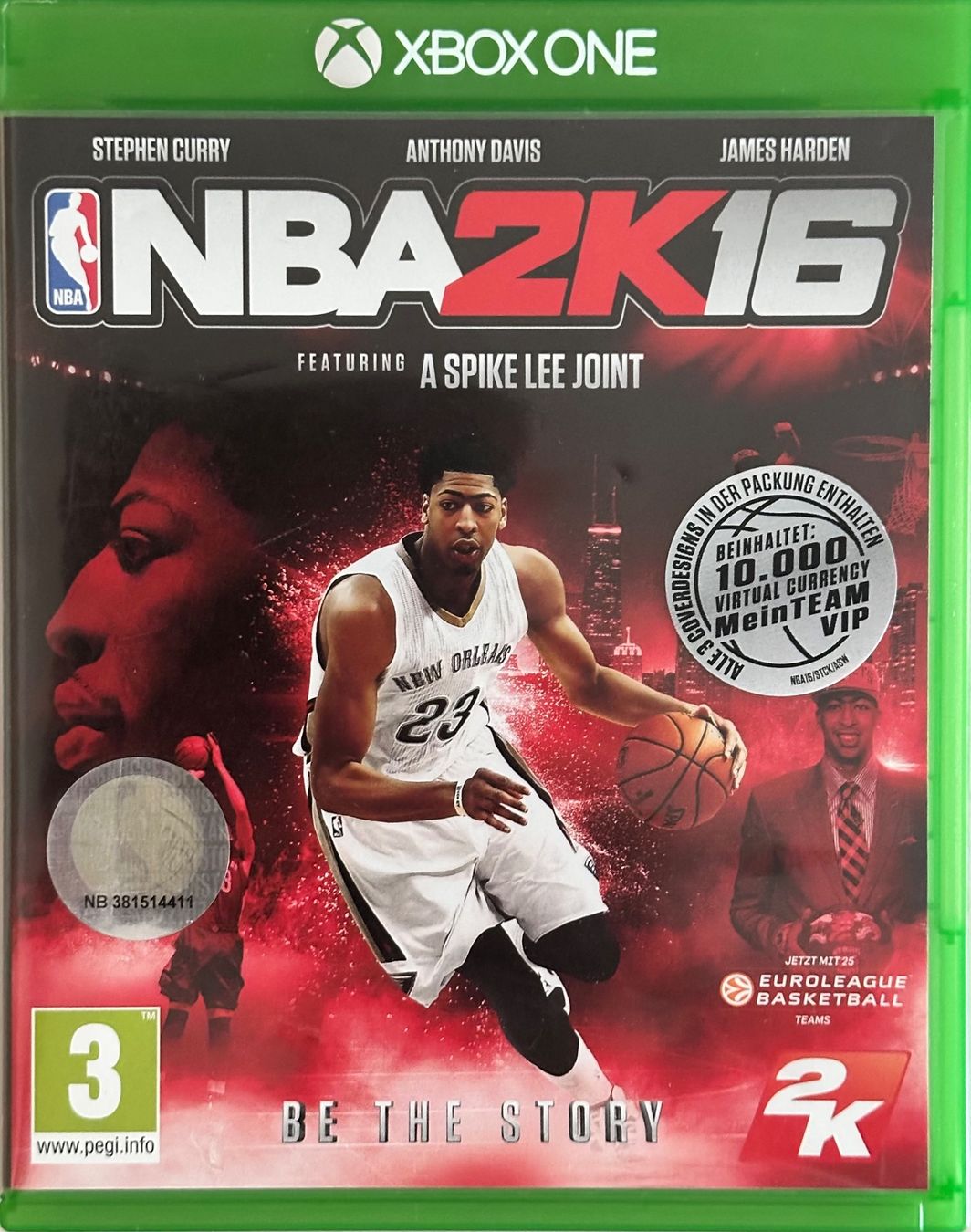 Microsoft Giochi: NBA 2K16 Xbox One Spiel gebraucht – Usato da Luzern venduto da isa_b62f