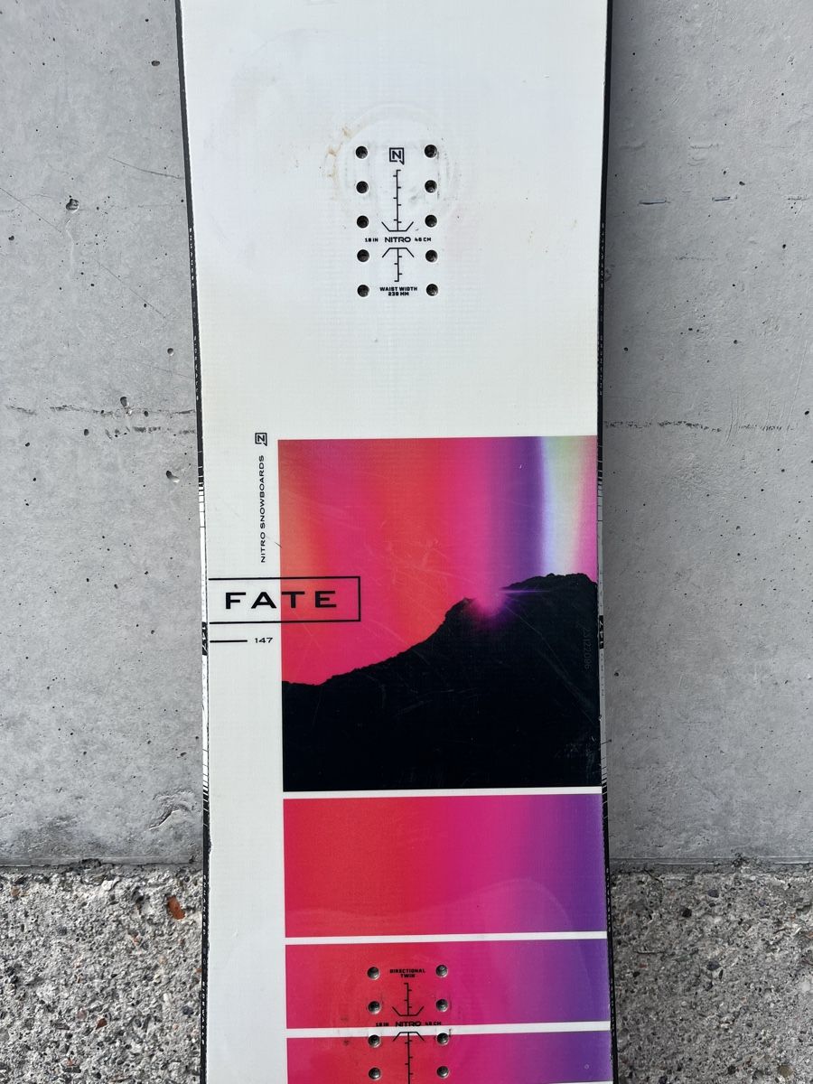Board: Snowboard Nitro Fate 2024 - 147 cm – Usato da Samedan venduto da K7kgh 3