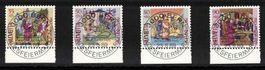 Pro Patria 1989 Serie mit ET-Vollstempel