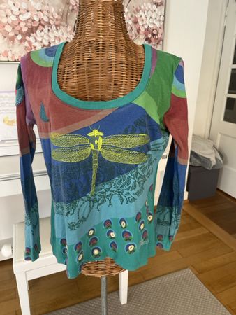 Langarmshirt Desigual, getragen, M/L