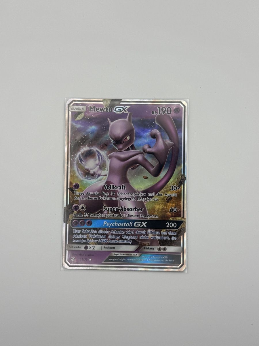 Karten: Mewtwo GX – Neu (gemäss Beschreibung) aus Dietikon von HIVE-Games