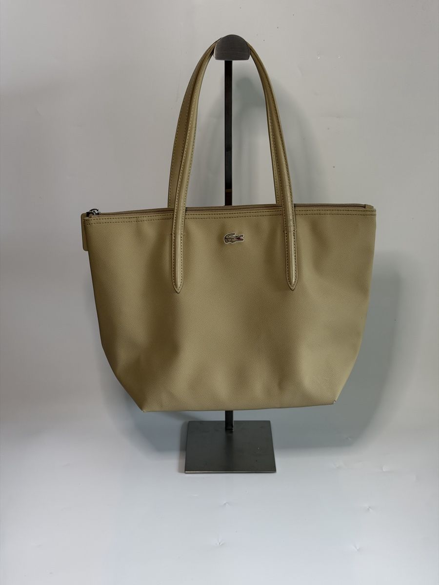 Lacoste Borse da donna: Original Lacoste Handtasche Beige  – Usato da Vionnaz venduto da b_f_d_r_g