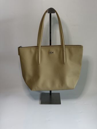 Original Lacoste Handtasche Beige 