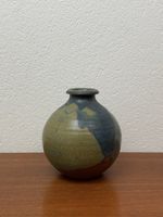 Vintage CH Studio Keramik Vase handgedreht Blumenvase 70er