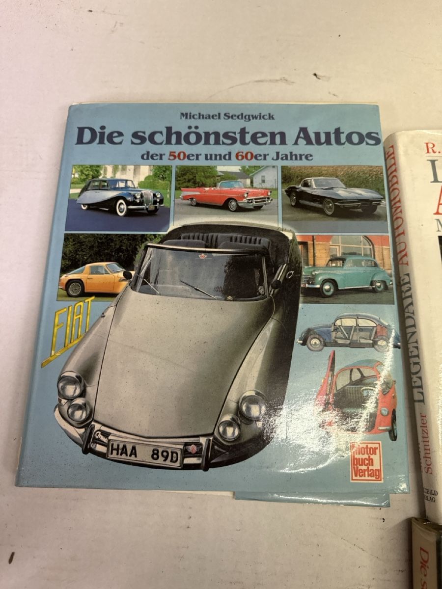 Bücher: 3 Auto-Bücher Oldtimer Geschichte gebraucht – Gebraucht aus Meienberg von sony252 3