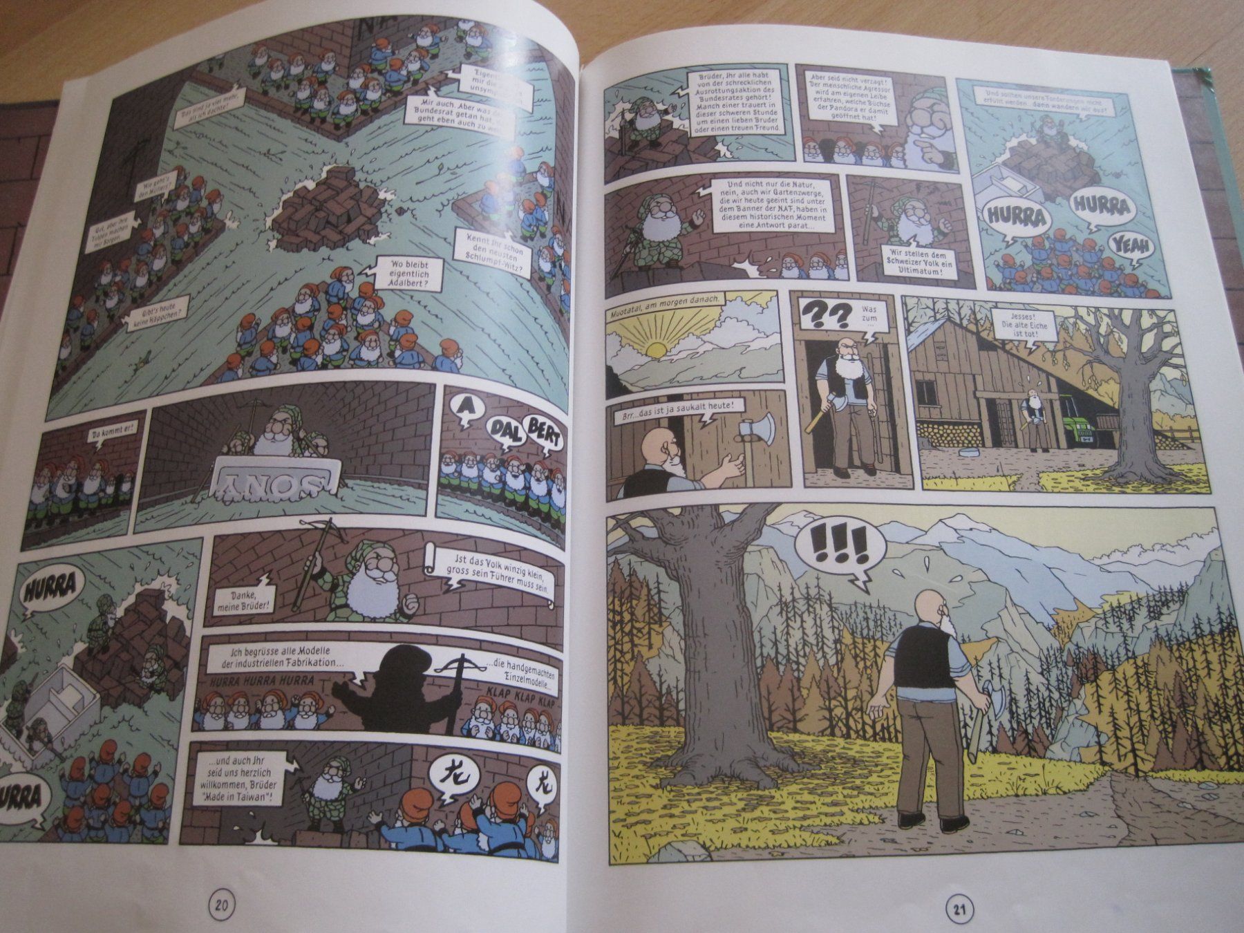 Comics: Operation Roter Zipfel Comic Album Beat Schlatter 1999 – Gebraucht aus Gossau SG von Noryflory 3