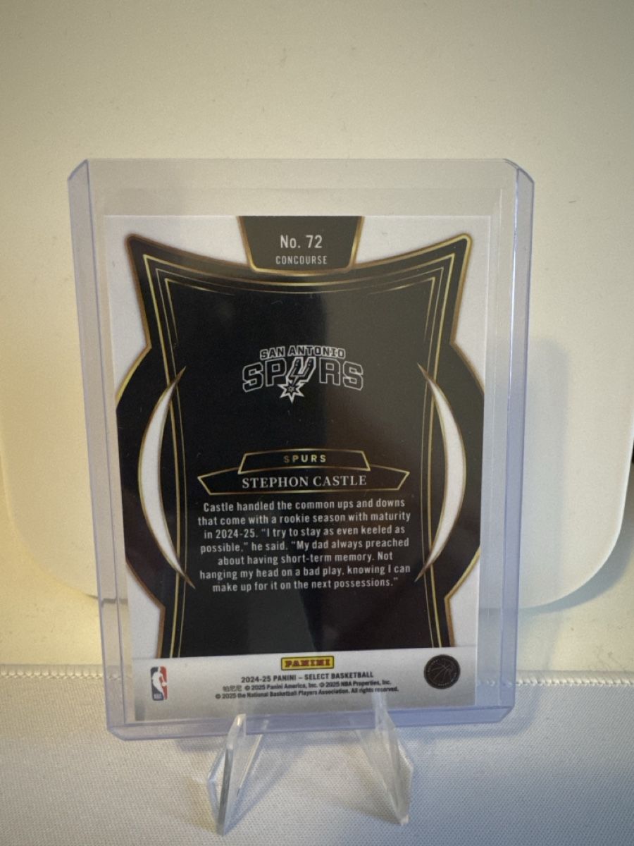 Panini Carte collezionabili: Panini Select Stephon Castle Rookie – Usato da Dulliken venduto da alpi.cards 1