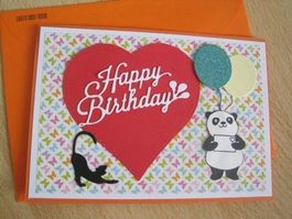 Karte zum Geburtstag