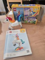 LEGO Creator 3in1 Einhorn 31140 mit Anleitung und Karton