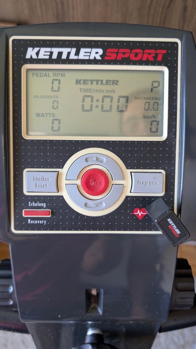Kettler Vélos d'appartement: Kettler Ergometer TX1 inkl. Polar Brustgurt – D'occasion à Adligenswil par Jorosi 1