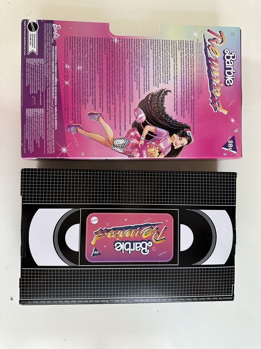 Bambole: Barbie Rewind 80s Filmnacht – Nuovo e nell'imballaggio originale da Zürich venduto da Kat_5557 2