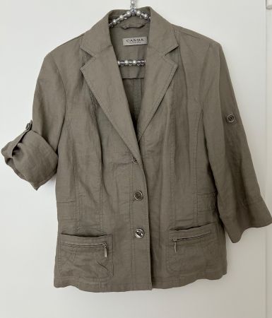 Canda Leinenblazer, Gr. 38, Top Zustand