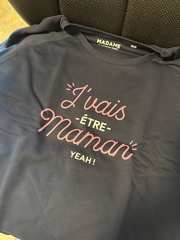 Pullover & Sweatshirts: Pull je vais être maman – Neu und originalverpackt aus Longirod von Fabricelli