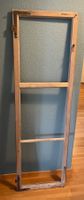 Altes Holzfenster 158 × 49 cm mit originalen Beschlägen