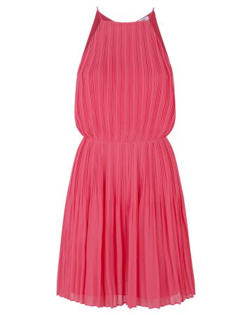 Pinkes Sommerkleid mit Plissee Neu!