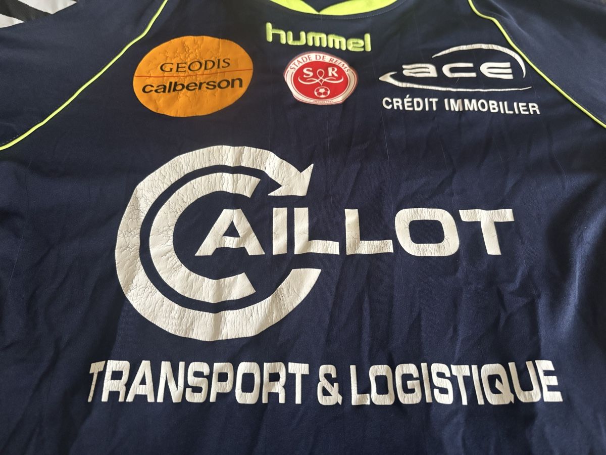 Hummel Canottiere & Pantaloni: Stade de Reims n5 maillot – Usato da Le Grand-Saconnex venduto da focamix 1