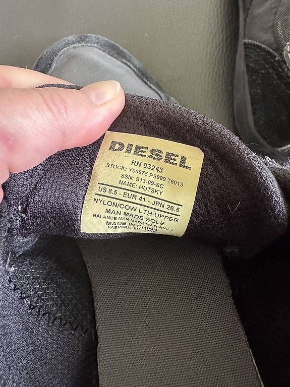 Scarpe da uomo: Diesel Korbin 2 Schuh – Usato da Therwil venduto da niggidaetsch 2