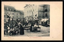 Bern, Der Fleischmarkt, Reiterstandbild