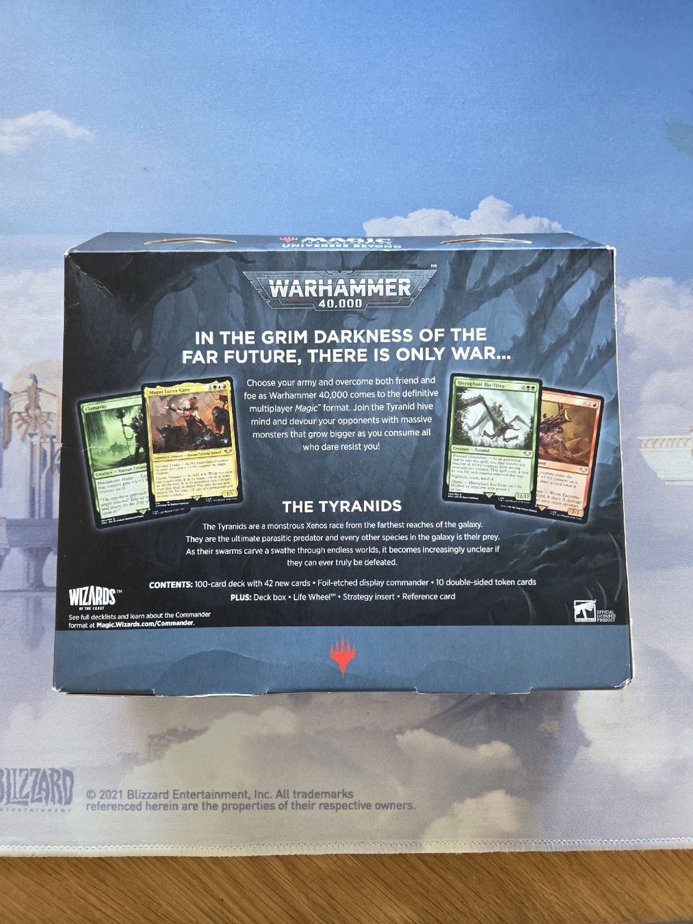 Magic The Gathering Carte collezionabili: Warhammer 40K mtg commander deck Tyranid Swarm  – Nuovo (secondo la descrizione) da Basel venduto da _Mace_ 1