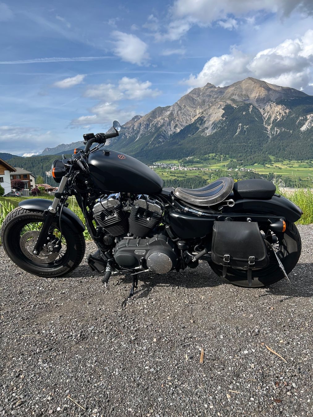 Harley-Davidson Chopper: Harley Davidson forty-eight 1200 – Gebraucht aus Stierva von lut_9dyj 1