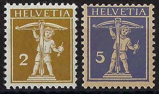 Tutti i francobolli: TELL, Z/123II ** + – Usato da Pura venduto da ulisse1957