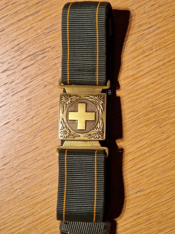 Écharpe Ceinture Cérémonial Officier's - Argent Et Noir Avec Glands - Taille XL - Marque USL