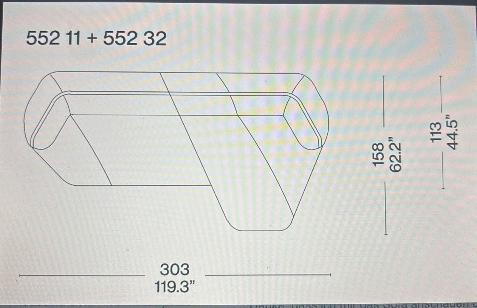 Cassina Divani: Sofa Cassina Floe Insel – Usato da Zürich venduto da Madman1 1