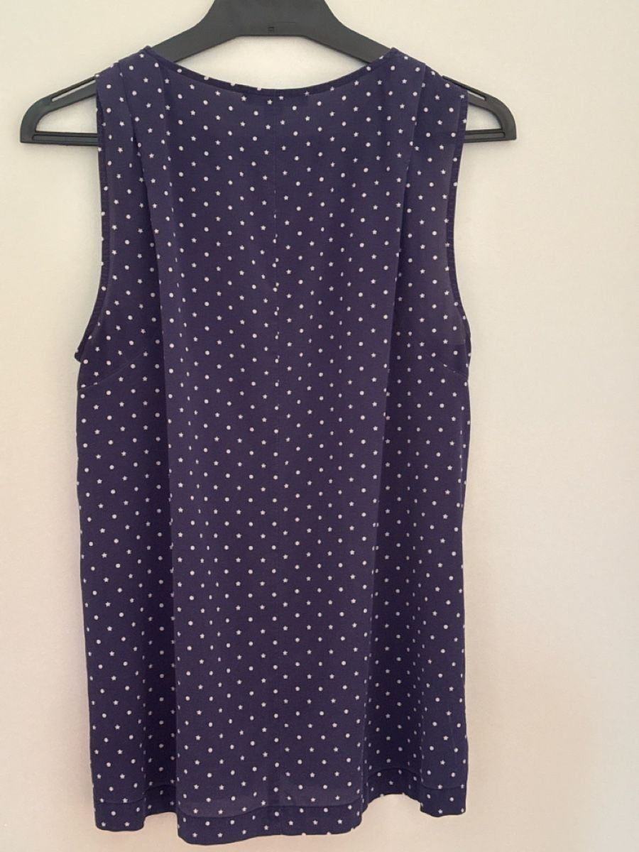 Camicette: Navy Silk  blouse , size  S – Usato da Geneve venduto da fed_grg5 1