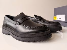 Marc O'Polo Herren Loafer schwarz Leder Gr. 43 NEU OVP 180€