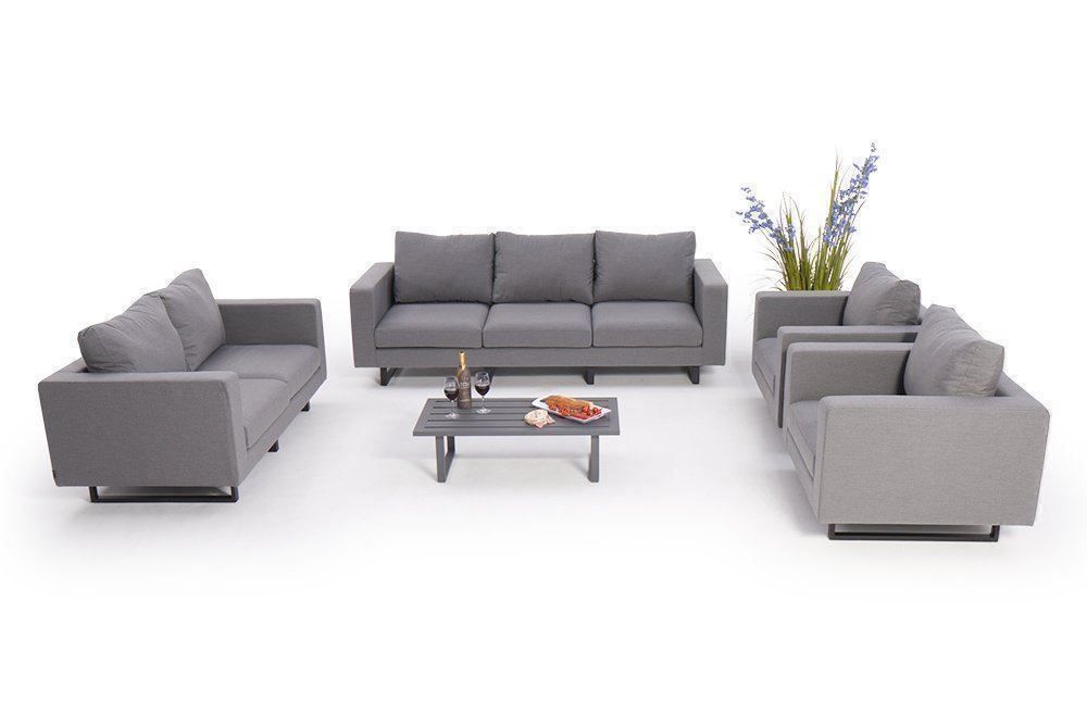 Viplounge Divani: Gartenmöbel Set Sunbrella Stoff grau – Nuovo e nell'imballaggio originale da Uznach venduto da viplounge 7