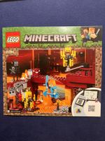 LEGO Minecraft Set 21154 Die Flammenbrücke gebraucht