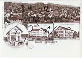 Gruss aus Hedingen - (um 1900)