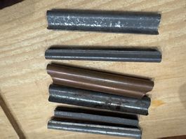 6x ancien moule chocolat crochet Haken schokoladenform 10cm