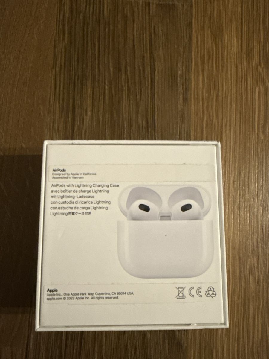 Apple Kopfhörer: Apple AirPods 3. Generation mit Lightning Case neu+Ladekabl – Gebraucht aus Mels von den_8kpk 1