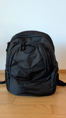 Durable Black Laptop Backpack - Perfect for business travel