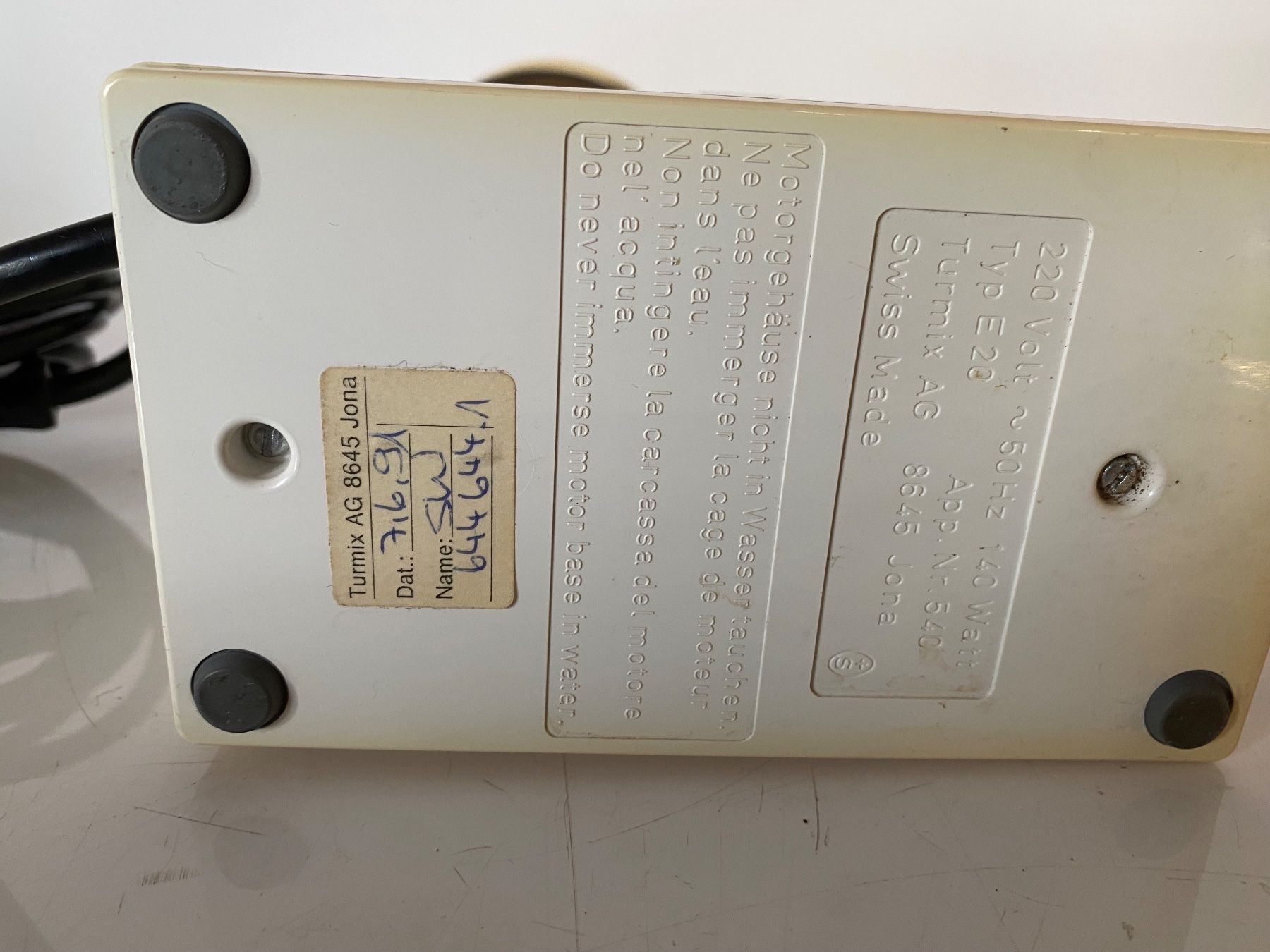 Turmix Küchengeräte: Kaffeemühle Turmix Espresso E20 – Gebraucht aus Ballwil von ClassicGallery 4