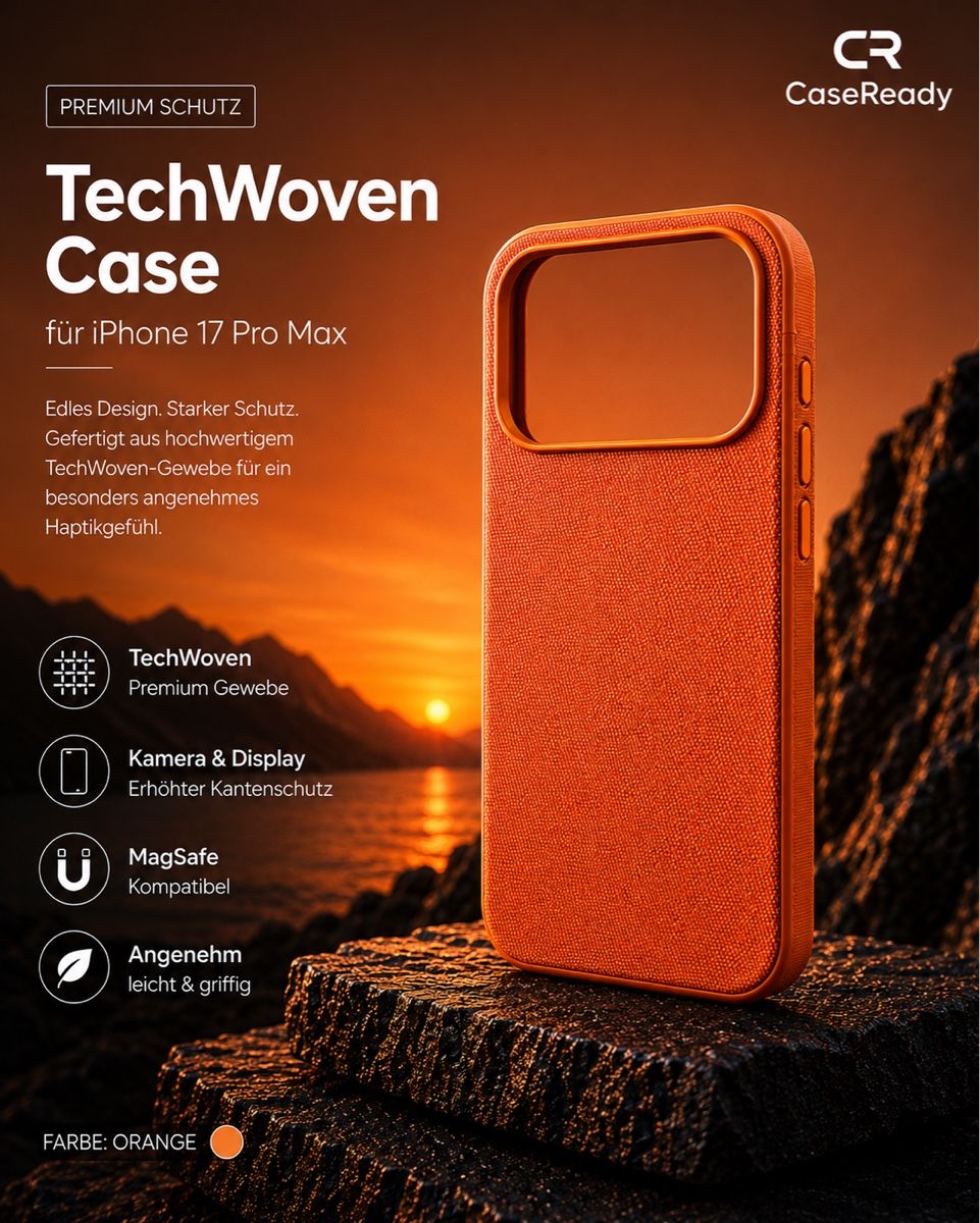 Coques & Protection écran: TwchWoven Case iPhone 17 Pro Max – Neuf avec emballage d'origine à Basel par CaseReady