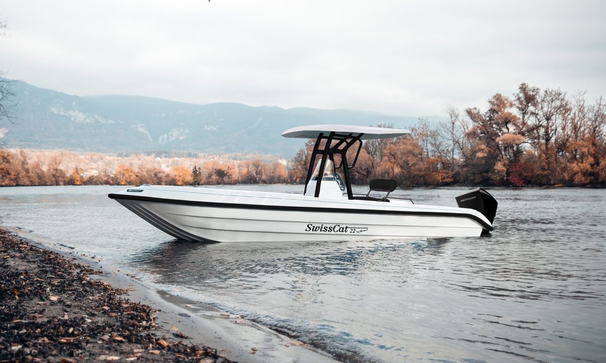 Boote: Swiss Cat 22 Deluxe Neuboot – Neu und originalverpackt aus Solothurn von Eduka72