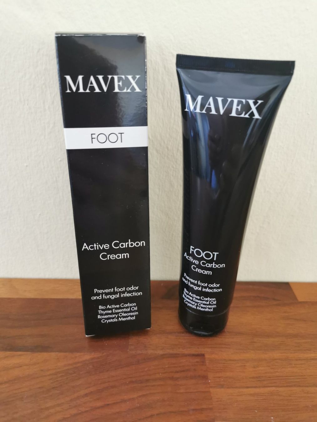 Mavex Pedicure: MAVEX FOOT ACTIVE CARBON CREAM 100 ML – Nuovo e nell'imballaggio originale da Boniswil venduto da Totomat-Lady2