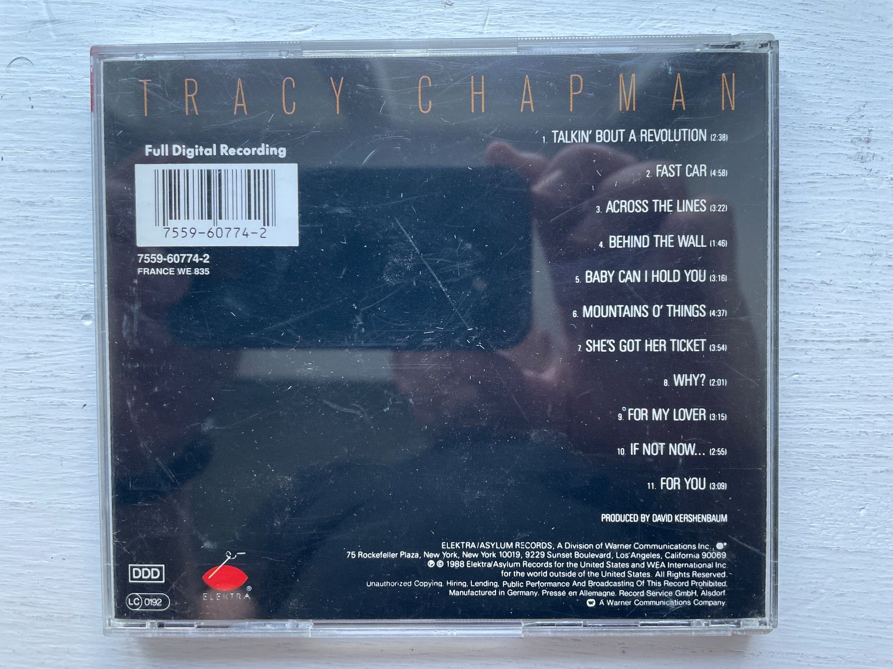 CD: Tracy Chapman - CD, 1988 – Usato da Zürich venduto da Andy_t71 1