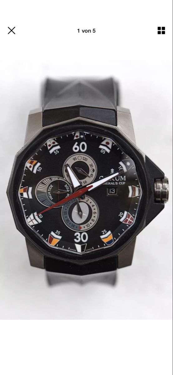 Corum Orologi: Corum Tide Admirals Cup 48 – Usato da Zwillikon venduto da puschki69