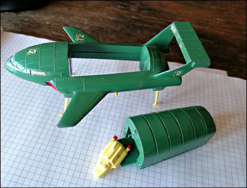 Original Thunderbird 2 Dinky Toys Guss Modell Komplett | Kaufen auf Ricardo