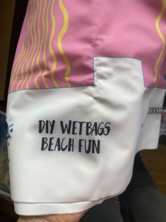 DIY Wetbags Strandspass Stoff, Sommerprojekt, neu!