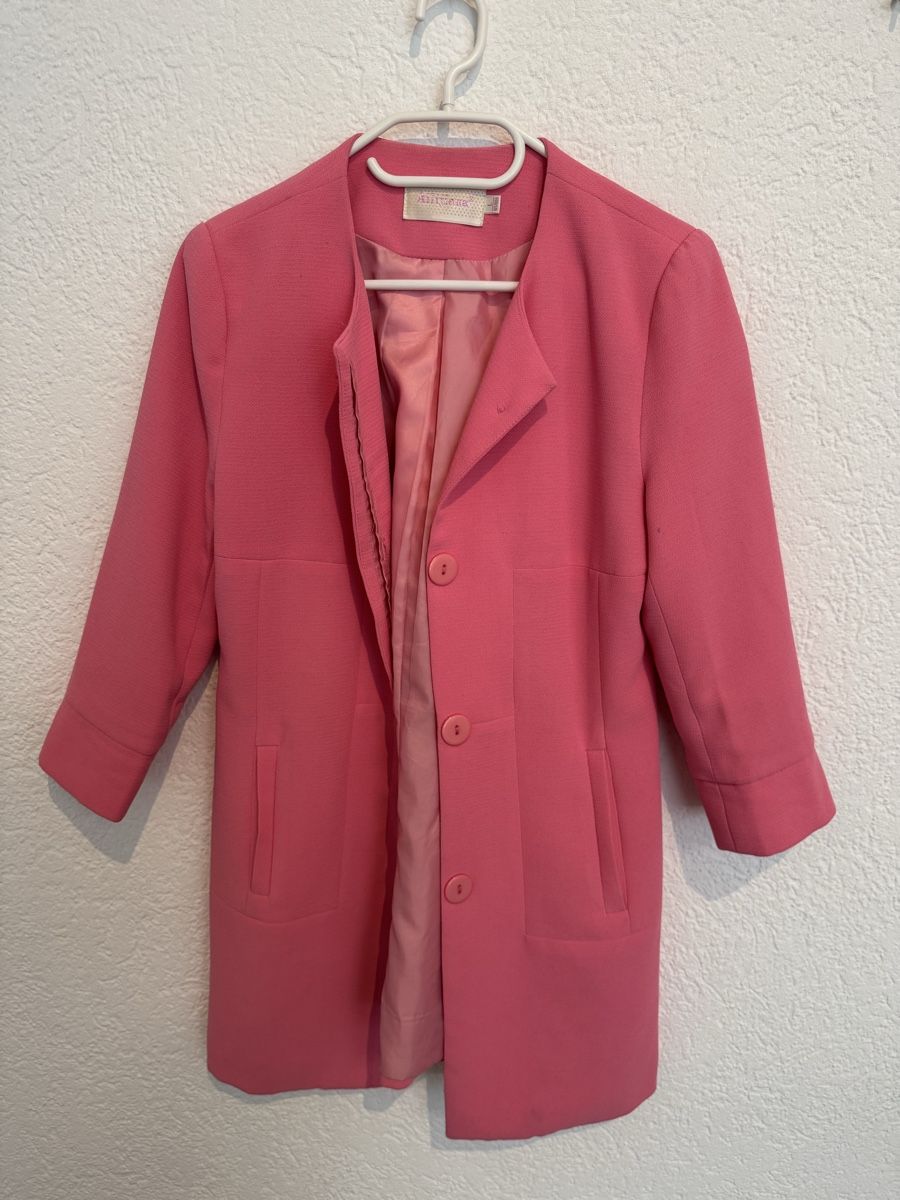 Giacche: Blazer Jacke Mantel rosa Gr. S / M – Usato da Fislisbach venduto da KolibriSecondhand 1