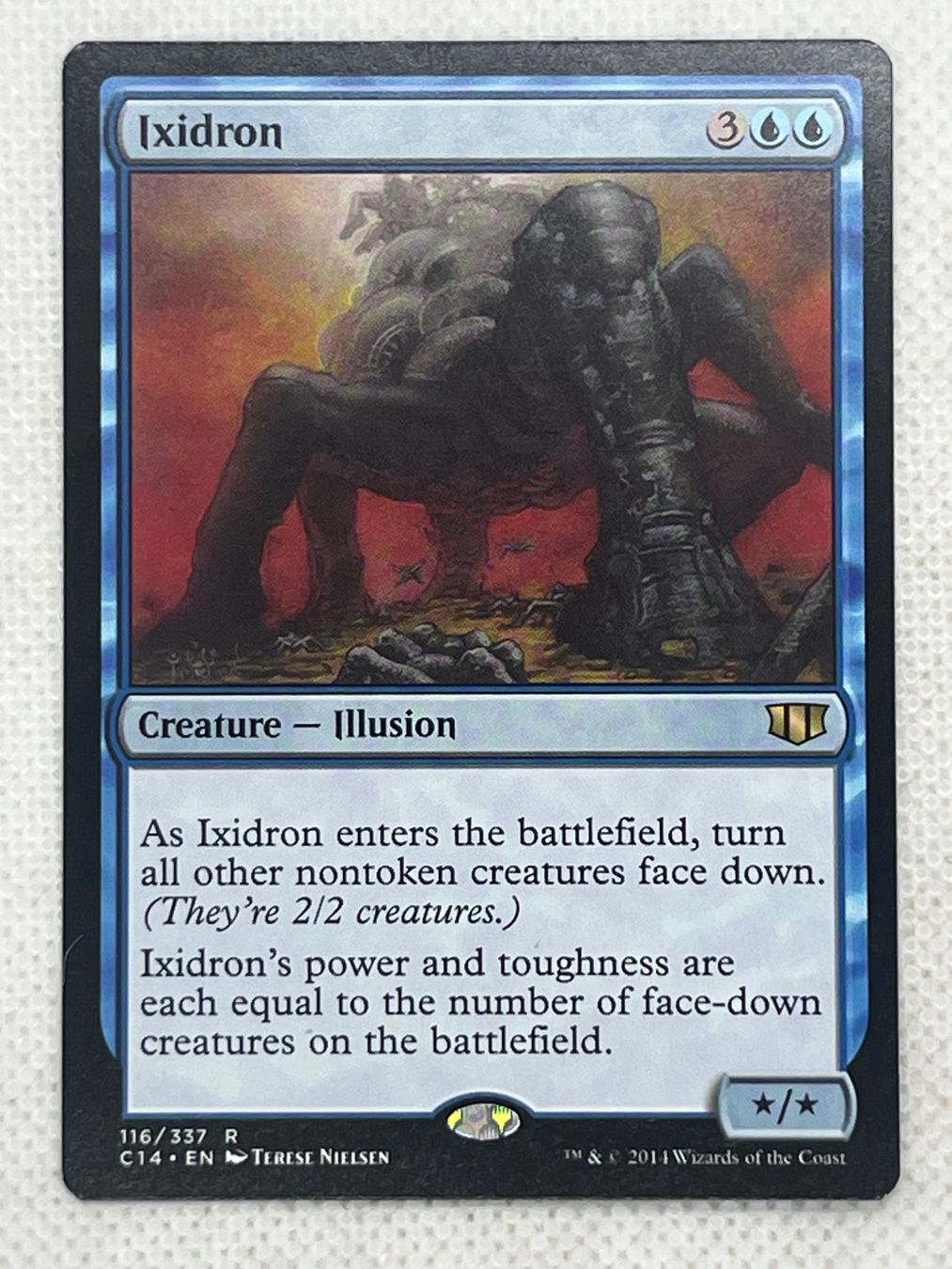 Magic The Gathering Carte collezionabili: MTG Ixidron C14 116 Englisch Rare – Usato da Hinterkappelen venduto da Kim1992