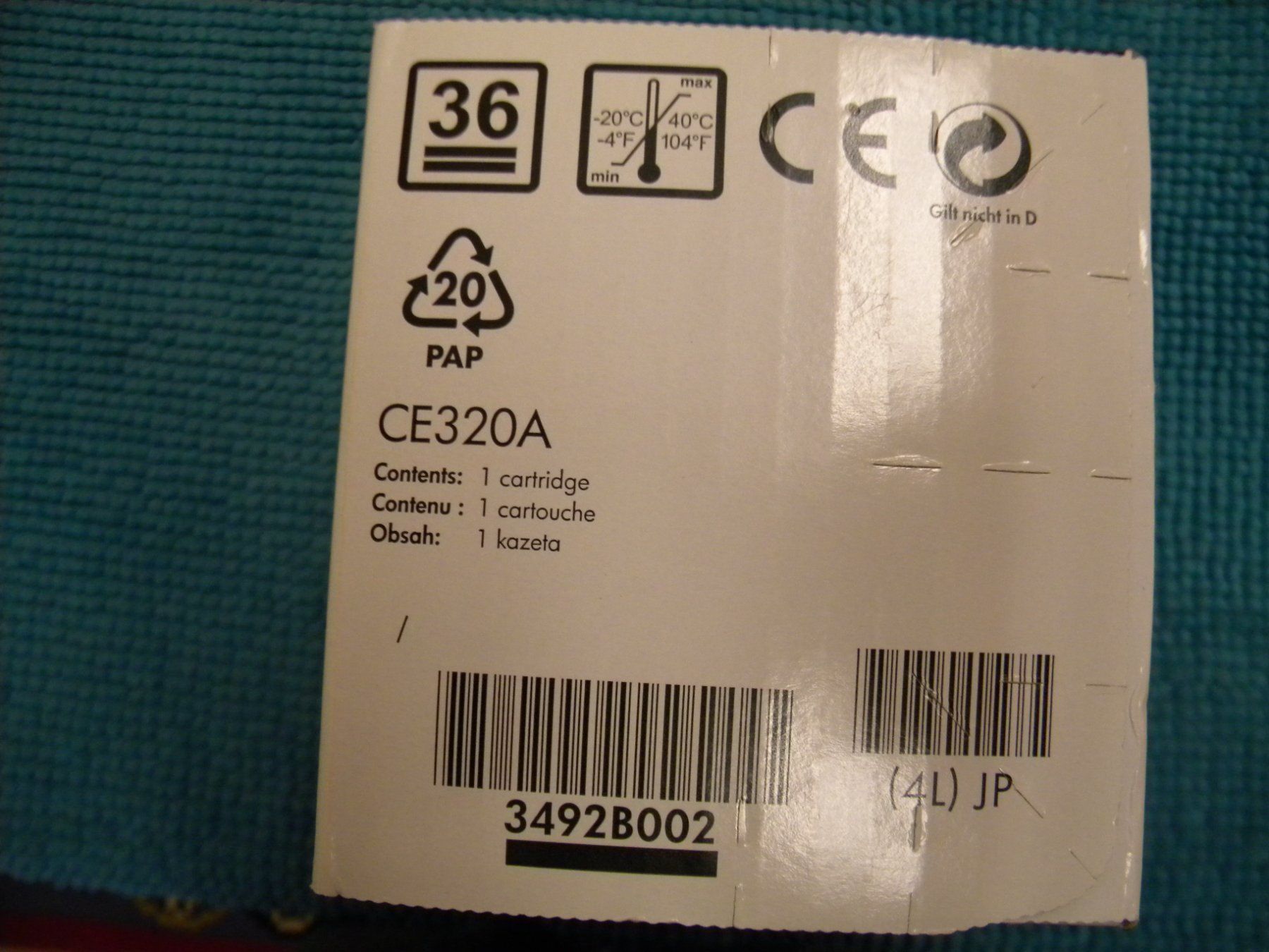 Hewlett Packard Druckerpatronen & Toner: CE320A  128A – Neu und originalverpackt aus Bühler von Wini100 2