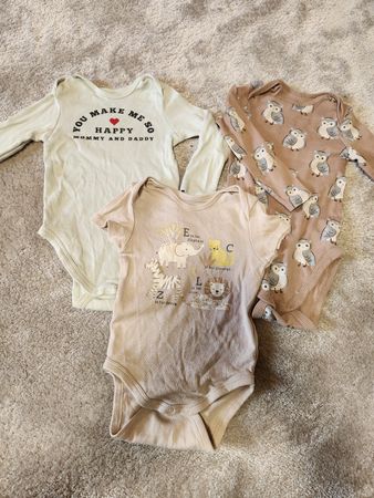 3er-Set Baby Bodys C&A – Grösse 80 – Unisex