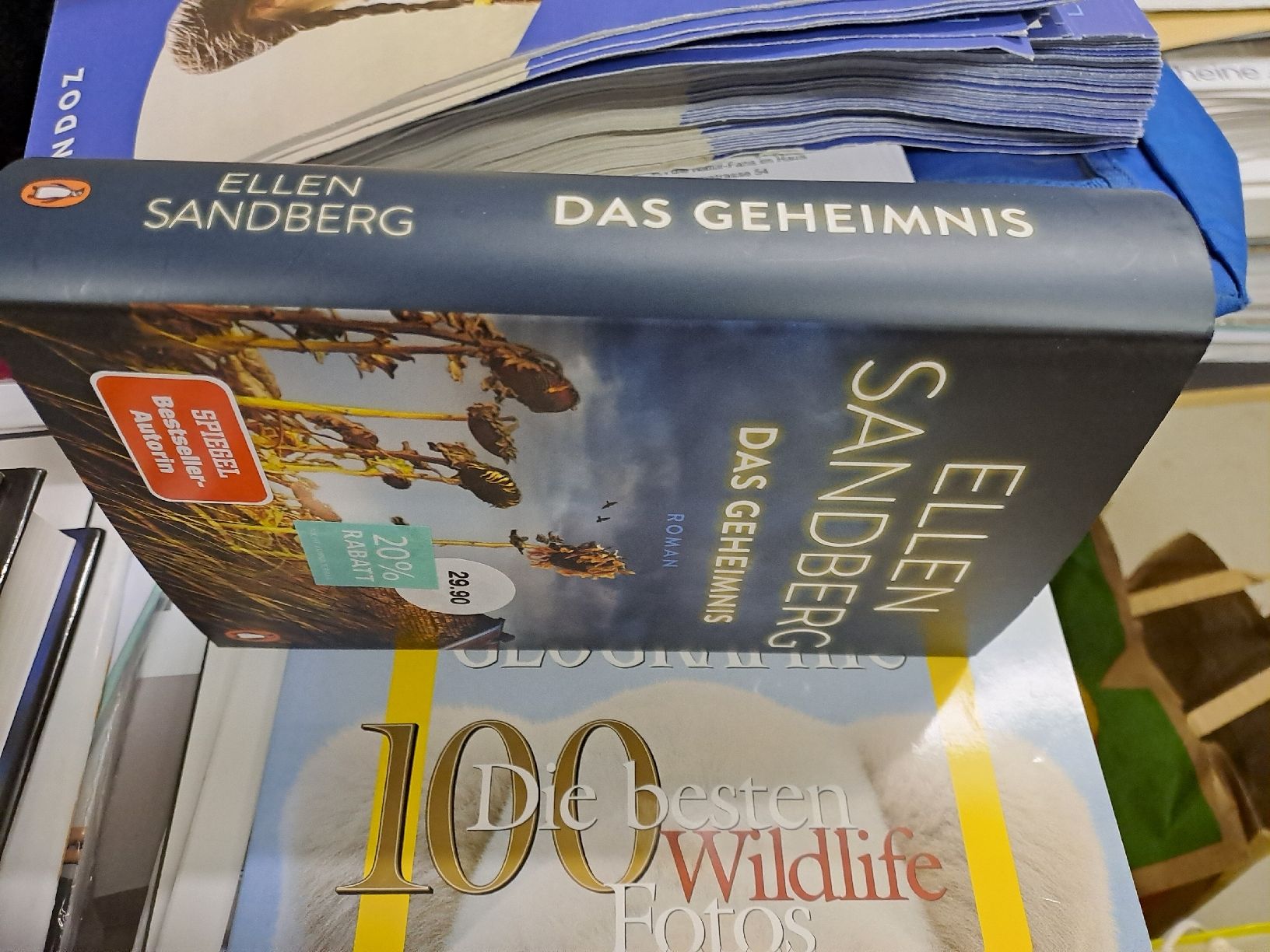 Bücher: Spannender Roman "Das Geheimnis" von E. Sandberg – Gebraucht aus Zürich von Schoebi19 3