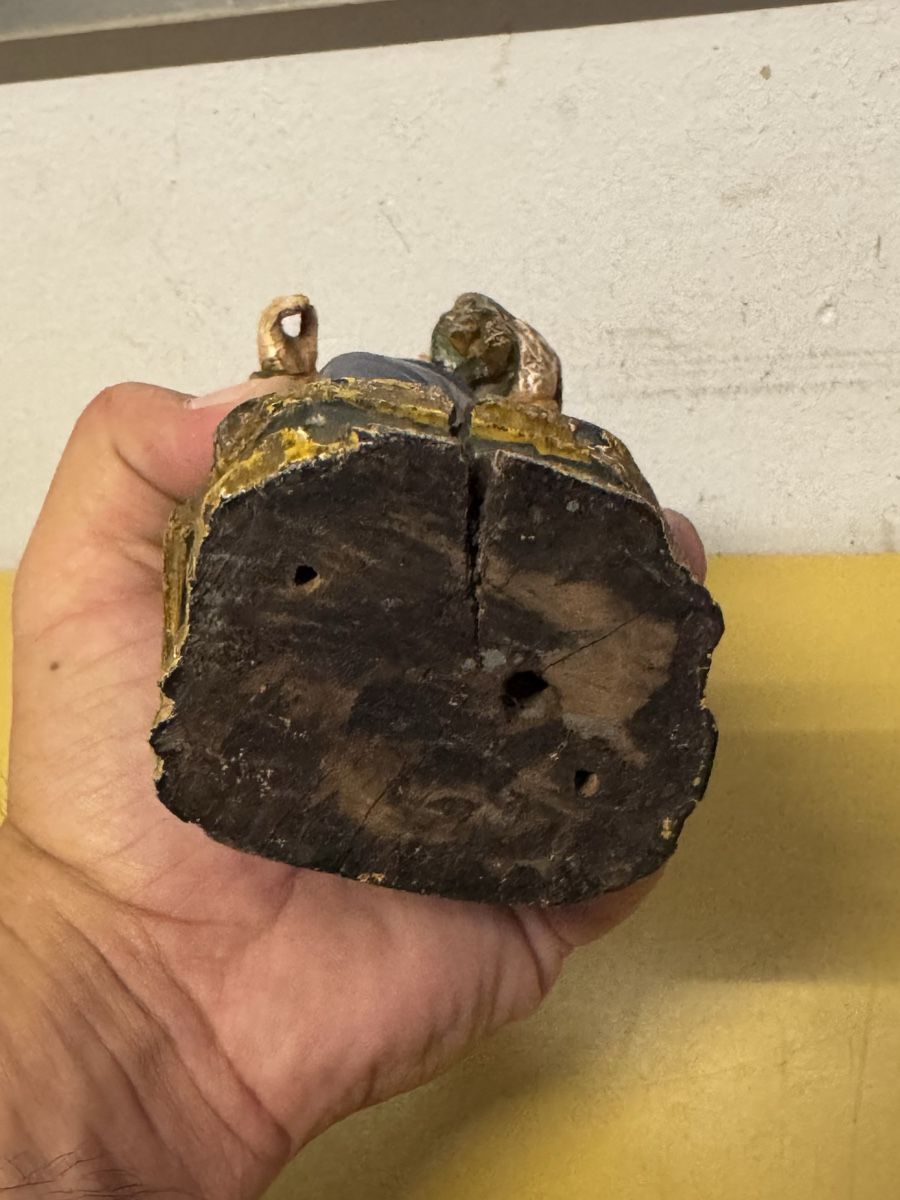 Sculture & Statue: Antike Holz Skulptur  – Usato da Schlieren venduto da Freundlich02 6