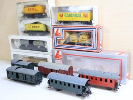 Lima/Fleischmann/mehr 11 x Güterwagen Set H0